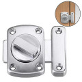 Chốt khóa cửa hợp kim núm vặn xoay bền chắc, chống trộm, 42*30mm dày 13mm