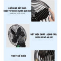 Quạt tích điện Makita làm mát cực nhanh, pin dung lượng lớn, QUẠT + 1 PIN + 1 SẠC