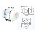 Quạt hút mùi đường ống đa năng hiệu suất cao, không ồn, HF75 -35W	