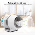 Quạt hút mùi đường ống đa năng hiệu suất cao, không ồn, HF75 -35W	