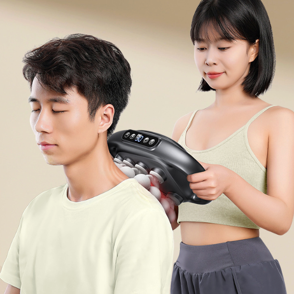 [Bản mới] Máy massage toàn thân VTT 16 đầu động cơ kép đánh tan mệt mỏi