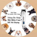 Máy tông đơ cao cấp dành cho thú cưng êm ái, cắt gọn nhanh chóng