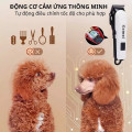 Máy tông đơ cao cấp dành cho thú cưng êm ái, cắt gọn nhanh chóng