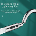 Đầu vòi tăng áp 3 chế độ phun chống văng nước cao cấp
