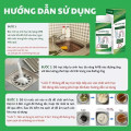 Bột vệ sinh làm sạch, khử mùi và bảo vệ đường ống sinh học AMB