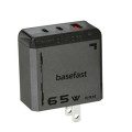 Bộ sạc Basefast Type C 3 cổng 65w sạc nhanh tiết kiệm thời gian