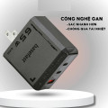 Bộ sạc Basefast Type C 3 cổng 65w sạc nhanh tiết kiệm thời gian
