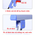 Thanh chắn giường bảo vệ người già và trẻ nhỏ, an tâm khi ngủ, Loại 4 thanh