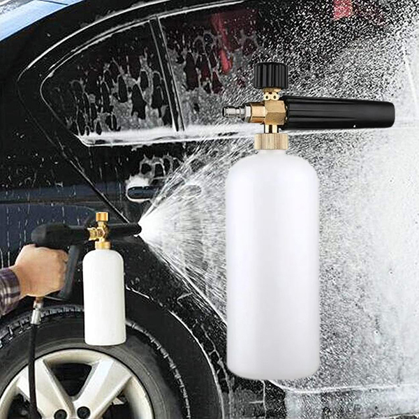 Bình phun tạo bọt tuyết rửa xe chuyên nghiệp tại nhà