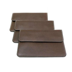 Ví đựng giấy tờ xe ô tô chất liệu da cao cấp, Không logo