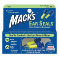 Nút bịt tai đi bơi có dây chống nước, chống ồn cao cấp Macks Ear Seals