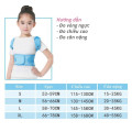 Đai chống gù lưng, định hình cột sống lưng cho bé hiệu quả, Màu hồng - Size S (15-25kg)