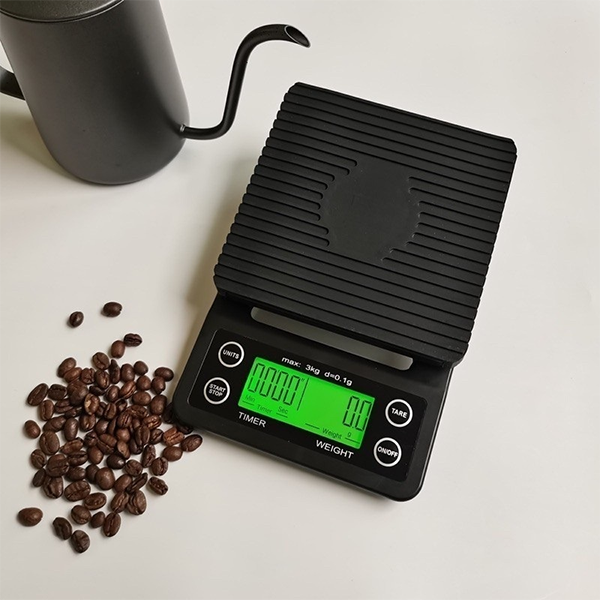 Cân tiểu ly điện tử pha chế pha cà phê nguyên chất định lượng 0.1g - 5kg