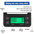 Cân tiểu ly điện tử pha chế pha cà phê nguyên chất định lượng 0.1g - 5kg