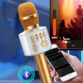 Micro karaoke cầm tay không dây tích hợp loa bluetooth