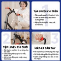 Máy tập thể dục tay chân gấp gọn chống trượt tích hợp massage