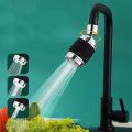 Đầu vòi rửa bát tăng áp xoay 360° tích hợp 3 chế độ phun