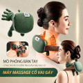 Máy massage cổ vai gáy nhiều chế độ, nhiệt hồng ngoại hỗ trợ giảm căng mỏi