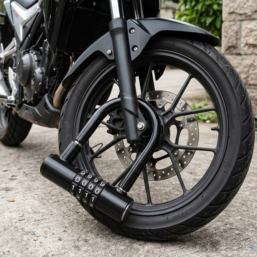 Ổ khóa mật mã chữ U 4 số chống trộm đa năng