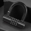 Ổ khóa mật mã chữ U 4 số chống trộm đa năng