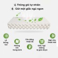 Gối cao su non cao cấp chống vẹo cổ giúp ngủ ngon, Ruột gối cao su non