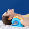 Gối massage cổ vai gáy thiết kế chữ C công thái học hỗ trợ giảm mỏi cổ