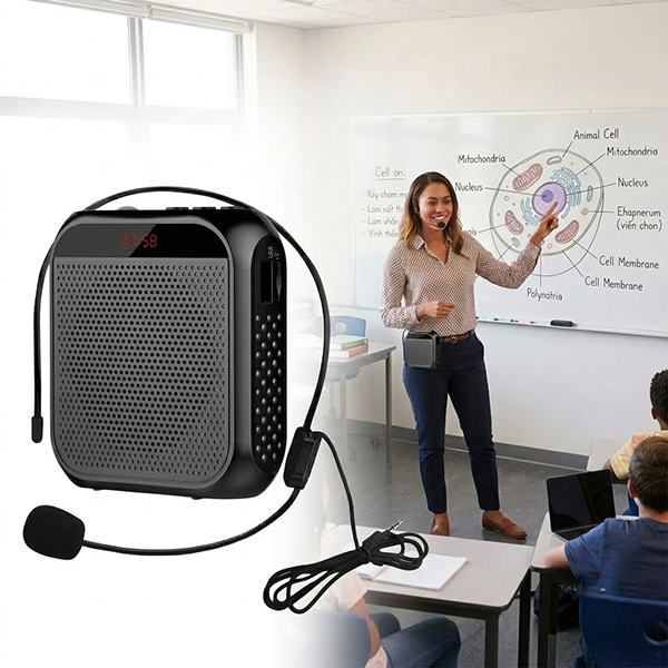 Loa trợ giảng HiFi S17 công suất 8W, pin bền, hỗ trợ giảng dạy