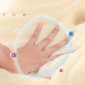 Gối công thái học đàn hồi cao cấp hỗ trợ tư thế ngủ thoải mái Ema