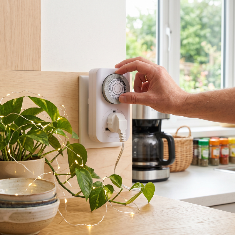 Ổ cắm MT01A-VN hẹn giờ cơ học tự động tiết kiệm điện năng