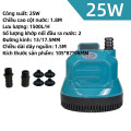 Máy bơm hút đáy bể cá siêu êm hỗ trợ lọc nước và hút cặn, DL-003 (25W)