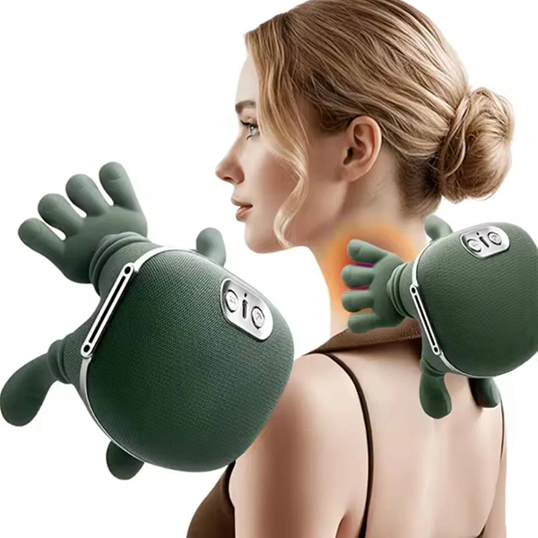 Máy massage cổ vai gáy nhiều chế độ, nhiệt hồng ngoại hỗ trợ giảm căng mỏi