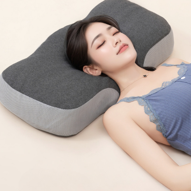 Gối công thái học đàn hồi cao cấp hỗ trợ tư thế ngủ thoải mái