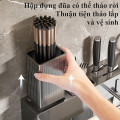 Kệ để dao kéo, dụng cụ nhà bếp chất liệu thép carbon bền chắc