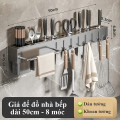 Kệ để dao kéo, dụng cụ nhà bếp chất liệu thép carbon bền chắc