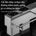 Kệ để dao kéo, dụng cụ nhà bếp chất liệu thép carbon bền chắc