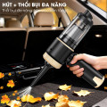 Máy hút bụi cầm tay không dây lực hút mạnh vệ sinh đa năng Shanen, Full bộ máy hút bụi + Túi