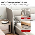 Bàn laptop gọn nhẹ thông minh có ngăn kéo, giá đỡ sách, cổng usb tiện lợi
