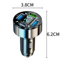 Tẩu sạc xe ô tô 66W cao cấp tích hợp 4 cổng sạc nhanh