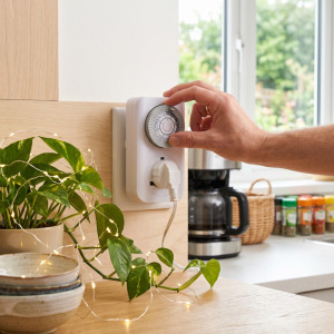 Ổ cắm MT01A-VN hẹn giờ cơ học tự động tiết kiệm điện năng