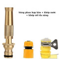 Set vòi xịt áp lực cao dây 15m phun linh hoạt vệ sinh rửa xe tưới cây