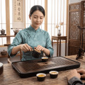 Khay trà tre tự nhiên thiết kế sang trọng bền đẹp