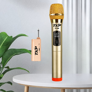 Micro không dây hát karaoke chuyên nghiệp, kết nối dễ dàng