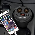 Cốc sạc ô tô 2 cổng USB 6 in 1 sạc nhanh tiện lợi