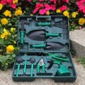Bộ dụng cụ làm vườn 10 món có hộp đựng sắp xếp gọn gàng