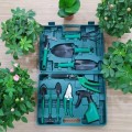 Bộ dụng cụ làm vườn 10 món có hộp đựng sắp xếp gọn gàng
