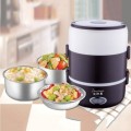 Hộp cơm 3 tầng đa năng cắm điện giữ nhiệt tiện dụng