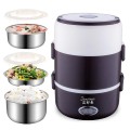 Hộp cơm 3 tầng đa năng cắm điện giữ nhiệt tiện dụng