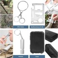 Bộ dụng cụ sinh tồn 12 món hữu dụng và tiện lợi