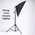 Bộ đèn studio dùng chụp ảnh, quay phim, livestream trong nhà