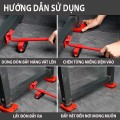 Bộ dụng cụ nâng hỗ trợ di chuyển đồ nặng thông minh bản nâng cấp